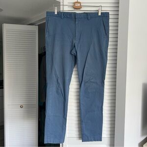 blue boss hugo boss chino trousers